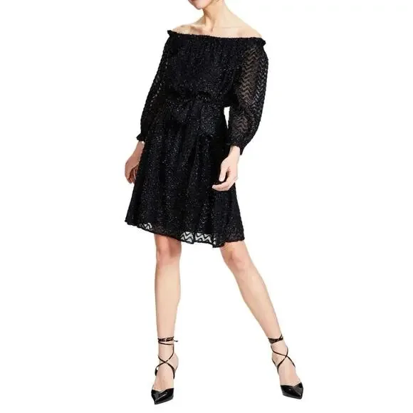 Bar III | Dresses | Bar Iii Womens Metallic Knee Cocktail And Party Dress Black Size S | Poshmark Bar III | Dresses | Bar Iii Womens Metallic Knee Cocktail And Party Dress Black Size S | Poshmark